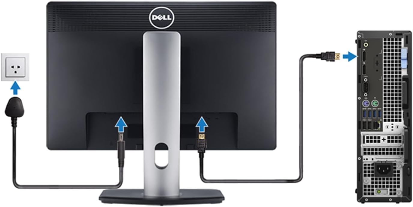 Dell Precision 3450 SFF Desktop Computer PC, Core i5-11600 2.8GHz, Up to 4.8GHz, 16GB RAM, 512GB SSD, Mouse, Keyboard, Windows 11 Pro (Renewed)