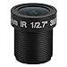 Zerone 2,8mm CCTV Objektiv Sicherheitskamera für HD Objektivmontage M12 IR Objektiv für 1/2, 1/2,5, 1/3, CCD oder CMOS-Sensor