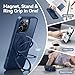 CASEKOO Ultra-Magnetic Stand for iPhone 16 Pro Case [Military Drop Protection] [Compatible with MagSafe] Shockproof Translucent Matte Slim Ring Holder Case for iPhone 16 Pro 6.3