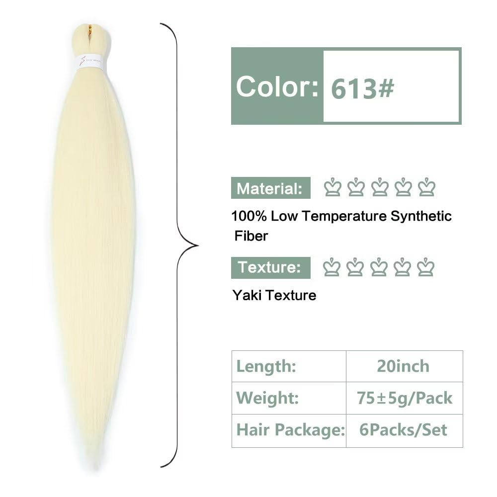 YDDM Capelli Per Treccine Africane Morado Extension Treccine Texture Yaki Easy Install per Principianti 32 Pollici 3 Pezzi Capelli Leggeri e Naturali per Box Braids, Twist e Crochet — view 226