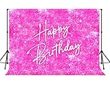 Bachelorette Party Backdrop Pink Dolls Happy Birthday Backgrounds 5x3ft Girl Birthday Photography Backgrounds Party Decorations Banner