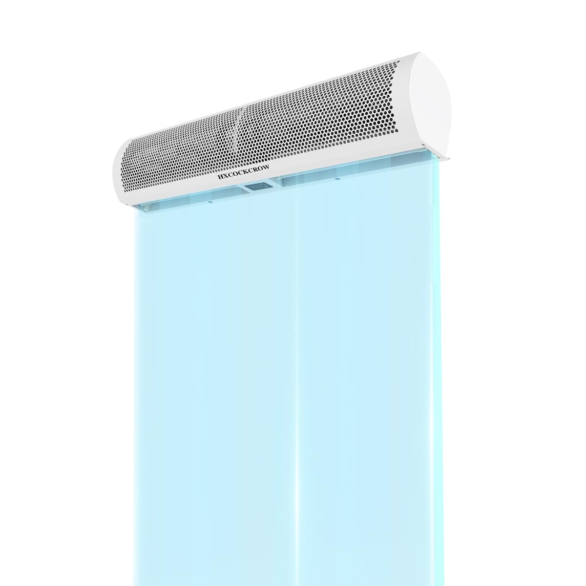 Photo 1 of HXCOCKCROW 60 Inch Commercial Air Curtain for Doors - 1530CFM/2030FPM Strong Power & High-Velocity Fly Fan - Wall Mounted Over Door Fan with Door Magnetic Switch to Keep Bugs Out for Home & Restaurant