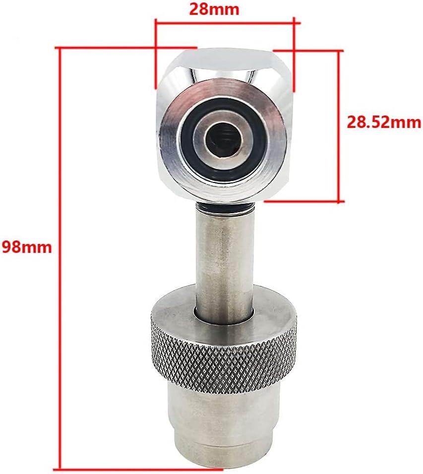 Miniatura 4 de Tanque de aire Buceo a Scott SCBA Cilindro de extinción de incendios CGA347 Adaptador de llenado Adaptador de regulador de cilindro de montaje de