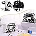 2 Piezas Metal Soporte Servilletas Imagen de 2 Piezas Metal Soporte Servilletas