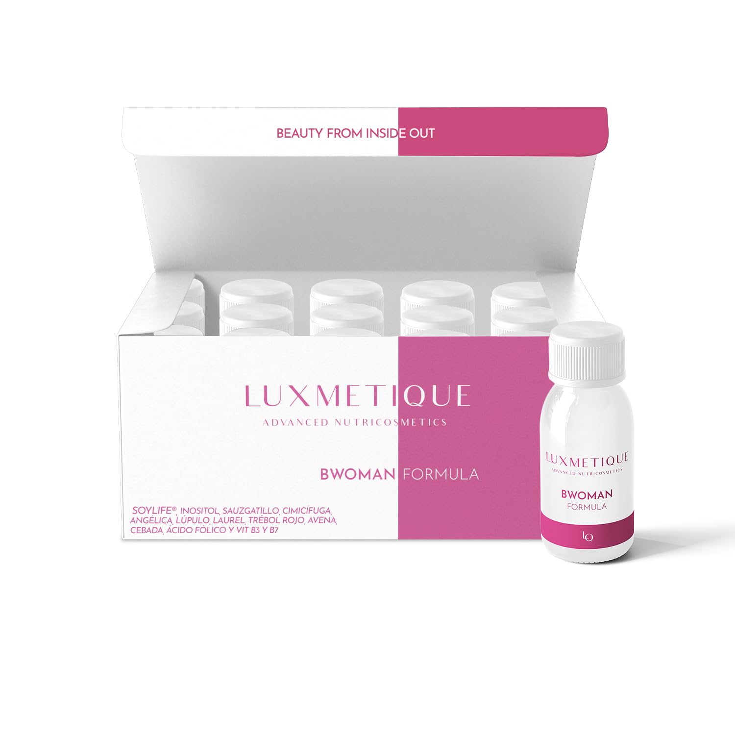 Luxmetique Formuła Bwoman Pielęgnacja Kobiet Perimenopauza i Menopauza 15 Fiolki