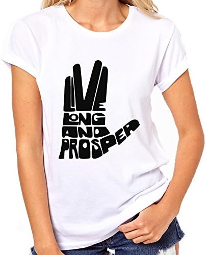 Leonard Nimoy Star Trek Live Long And Prosper T-Shirt Womens Classic T-Shirt
