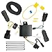 Tekonsha T-One? T-Connector Harness, 4-Way Flat, Compatible with Select Ford Fusion