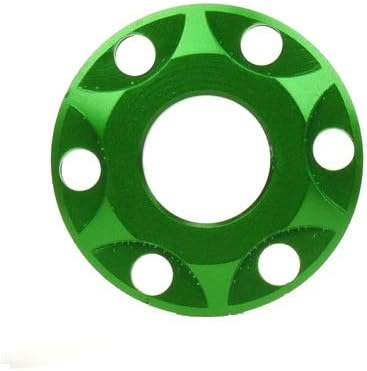 JSM Star Washer CNC加工 アルマイトカラー 6ホール スターデザインワッシャー グリーン M8用