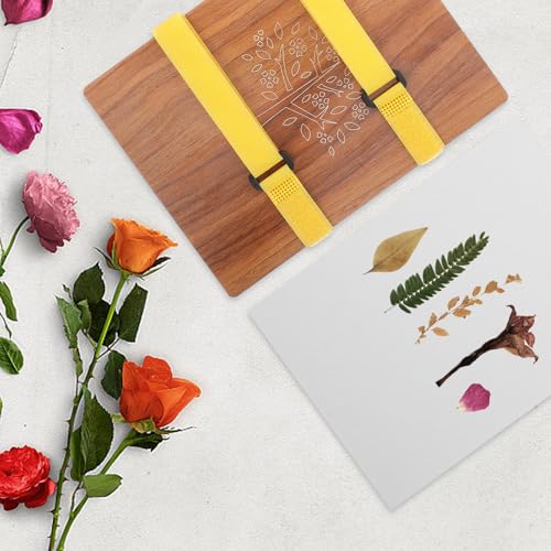 Presse à fleurs en bois pour création de cartes et bouquets