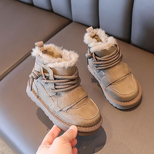 Winter Girls Boys Ankle Boots Comfortable Warm Lined Casual Shoes Sports Shoes Outdoor Children Baby Boy Boot3