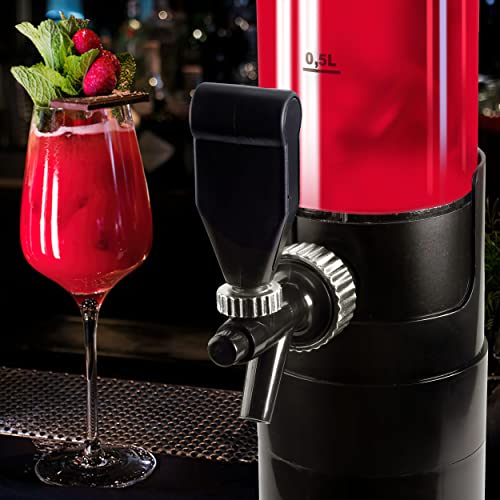 GOODS+GADGETS XXL Trinksäule Biersäule Biertower Party Bier Zapfsäule mit Zapfhahn (5 Liter) – Bild 7