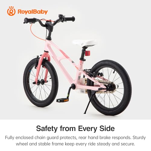 Image of RoyalBaby Kids Bike Lightweight Magnesium Alloy, 14 16 18 Inch Children's Bicycle for Boys Girls Ages 3-9