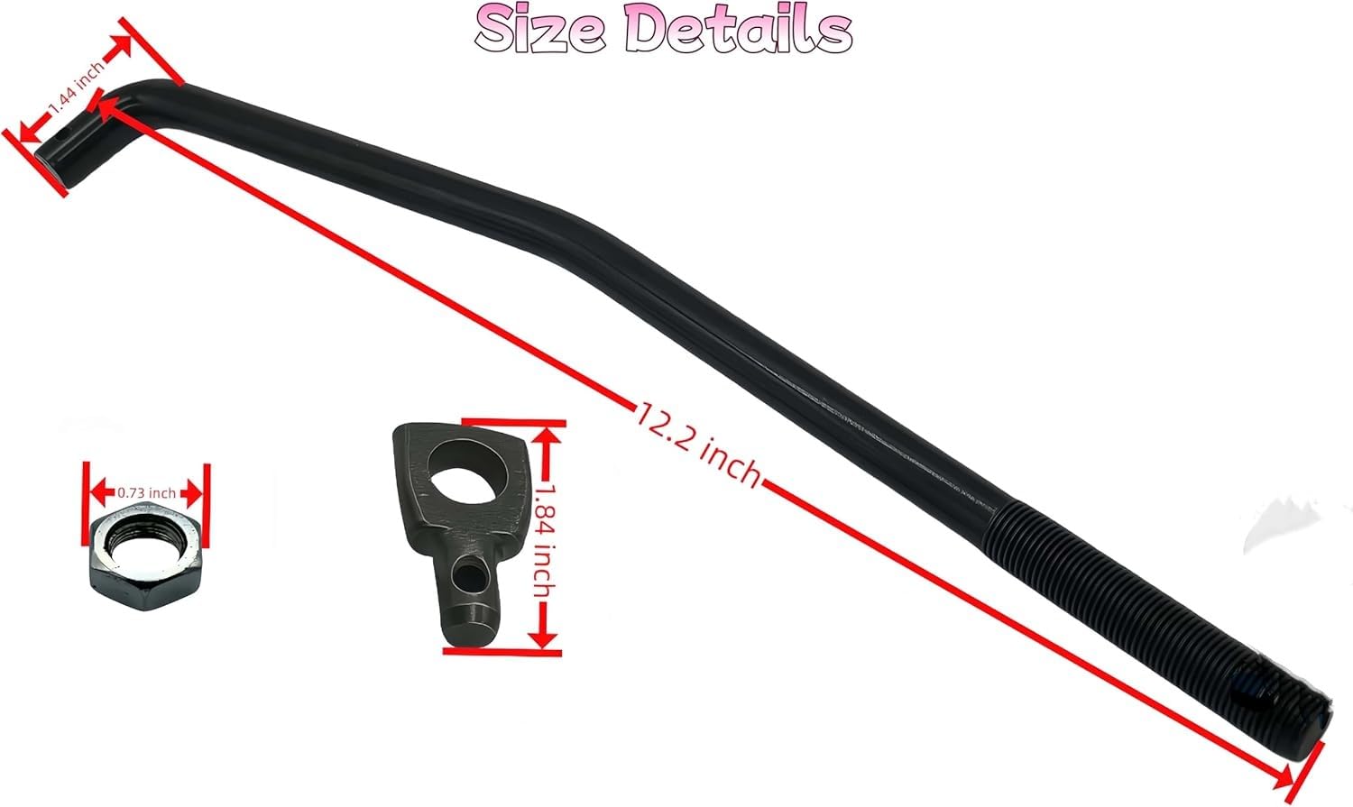 Amazon.com: 532173288 173288 Front Suspension Links W Trunions