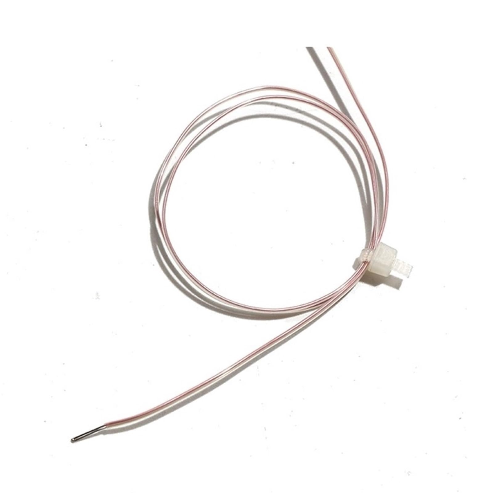 Termopara typu K TT-K-30-SLE, składany kabel czujnika 0,5 m do 3 m, linia pomiarowa w wysokiej temperaturze z płytą (kabel PTFE, 2 m)