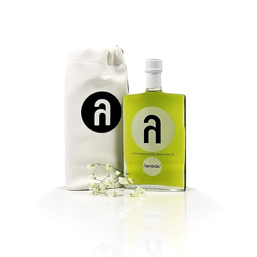 Lambda Ultra-Premium Aceite de Oliva Virgen Extra Aceite de Oliva de Lujo Saludable Ganador de varios premios Hecho con Aceitunas Koroneiki