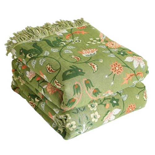 Bailix Premium Boho Tagesdecke 100{eedfcf62a241eb671ad6311fc08f8a8e3d94086df3badbea63cb10537b63fe8d} Baumwolle Kuscheldecke mit Fransen Doppelseitige Musselin Boho Decke 150x200cm, Kuschelige Sofadecke & Bettüberwurf, Sommedecke für Wohnzimmer Grün Bailix Premium Boho Tagesdecke 100{eedfcf62a241eb671ad6311fc08f8a8e3d94086df3badbea63cb10537b63fe8d} Baumwolle Kuscheldecke mit Fransen Doppelseitige Musselin Boho Decke 150x200cm, Kuschelige Sofadecke & Bettüberwurf, Sommedecke für Wohnzimmer Grün