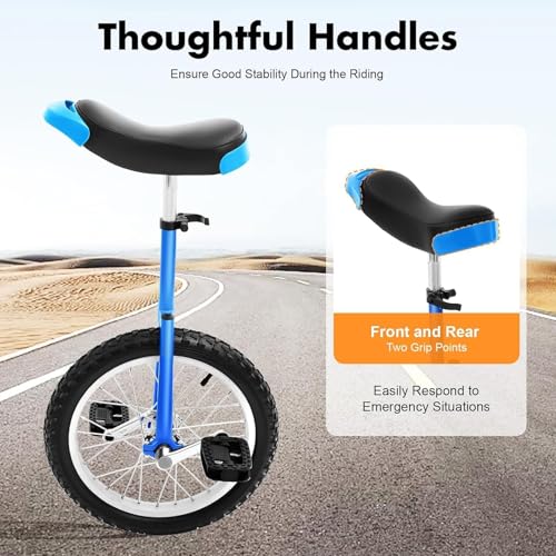 Monocycle pour fitness en plein air – Pneu étanche réglable pour une performance et un confort améliorés