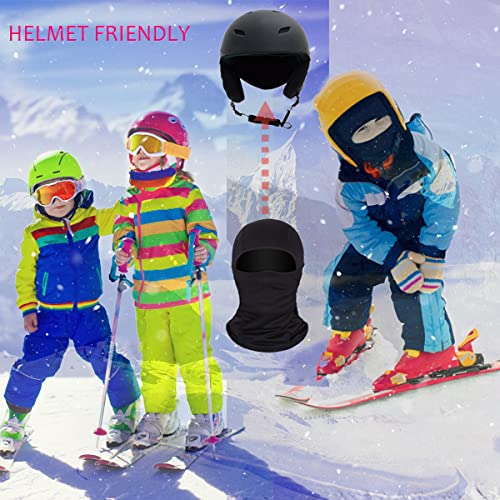 Maoko MAOKO-BALACLAVA-BF-I-01-BLACK Kids Thin Hood Balaclava,Ski Face Mask Balaclava thumb #1