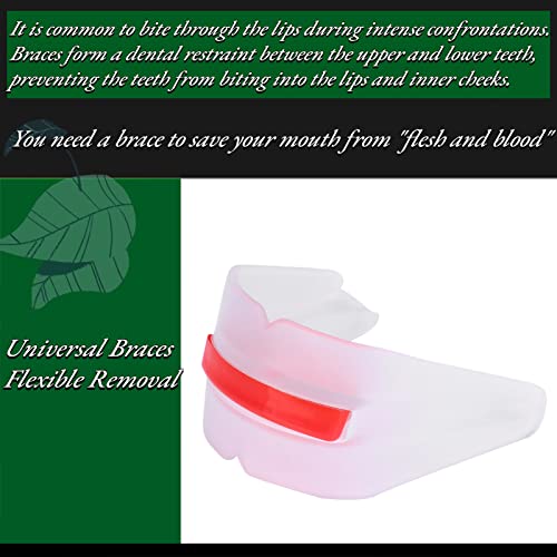 Boxing Mouth Guard, Teeth Protector, Reliable Double-Sided For Boxing For Adult #TOP2