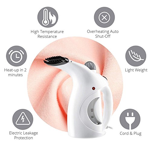 Image of 2 in 1 Handheld Steamer Iron for Clothes for Home and Facial Steamer Portable (multi color)
