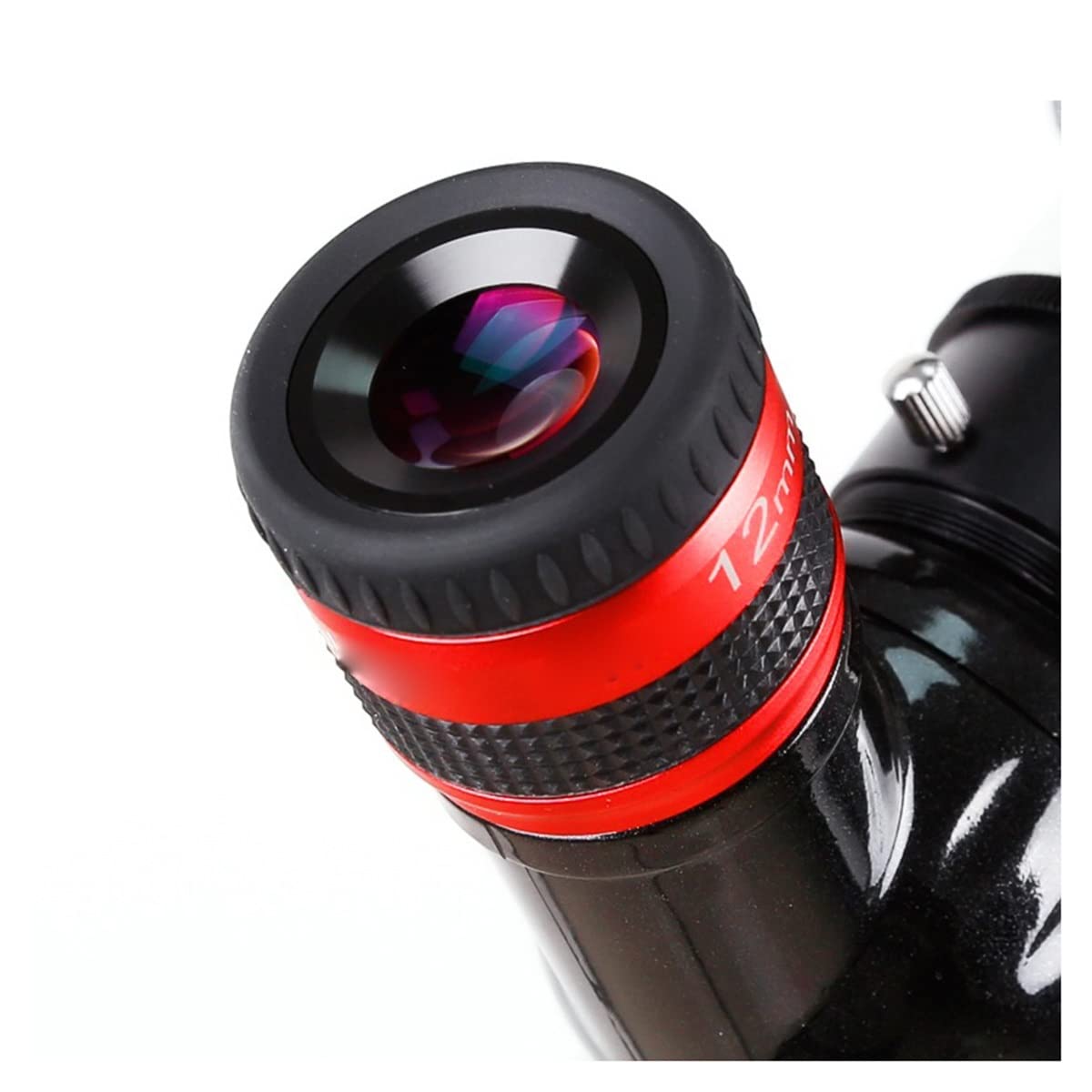 Microscope 1.25 Inch Telescope Accessories Big Focal Length, Wide Eyepiece 70 Degree Ultra Wide Angle Achromatic(12mm)