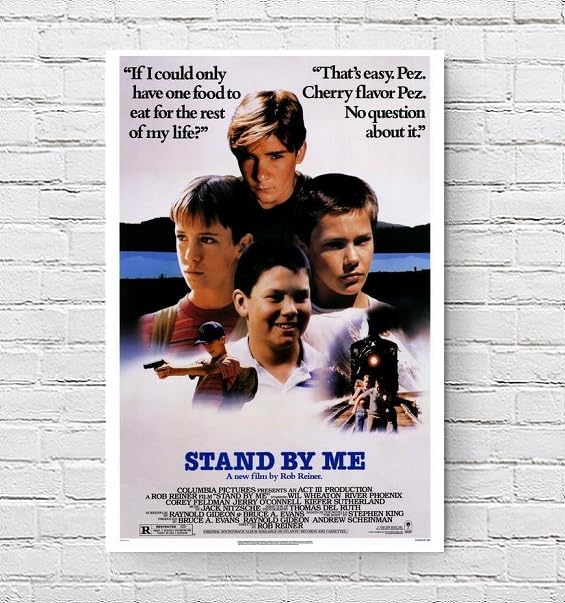 Amazon.co.jp: 映画ポスター スタンドバイミー STAND BY ME 11×17