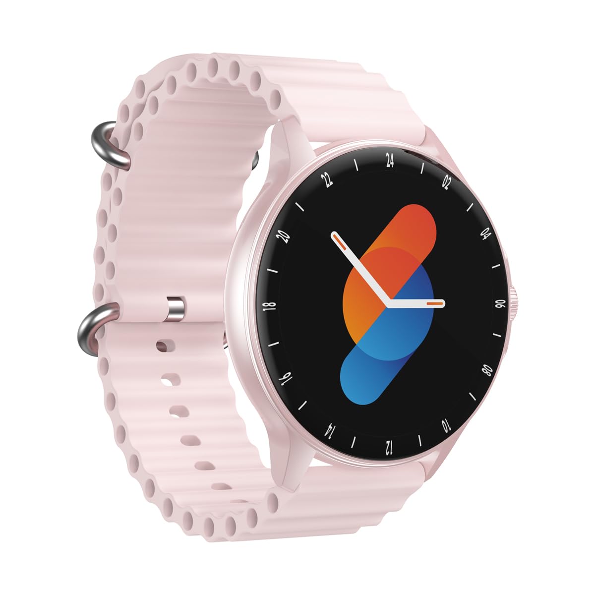 M9046 Smart Life Series Smartwatch | 1.43" Full Touch Display, IP68 Waterproof, Heart Rate & Sleep Monitor, Multi-Sport Fitness Tracker, Blood Pressure & Oxygen Monitoring | Pink