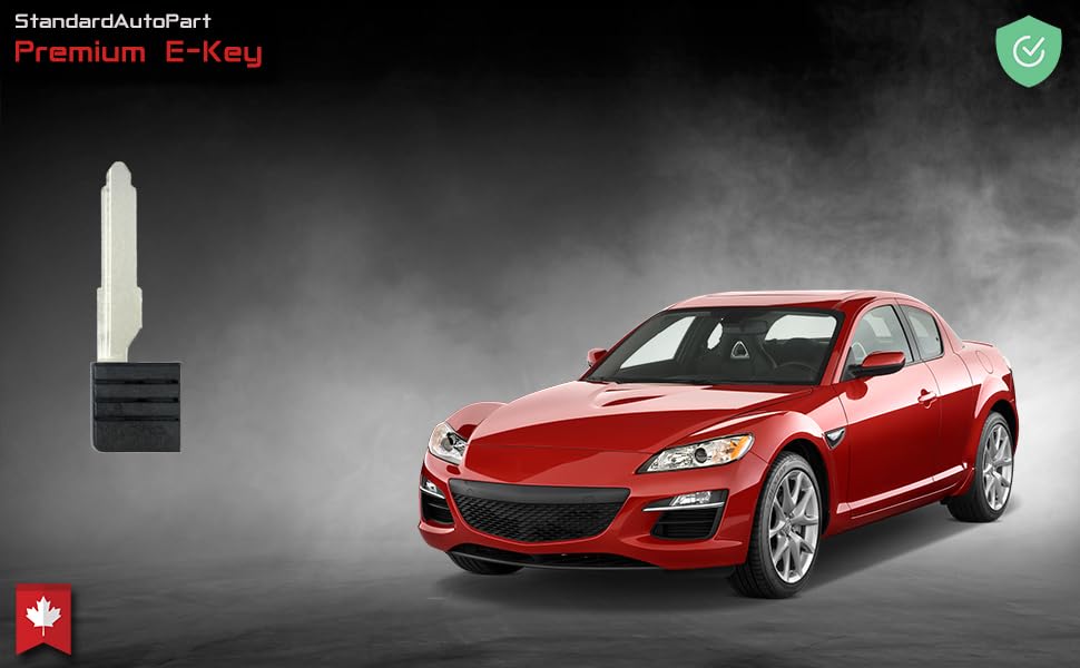 Llave de inserción Mazda Miata MX5 espadín de emergencia SAPD4Y1EKY 5