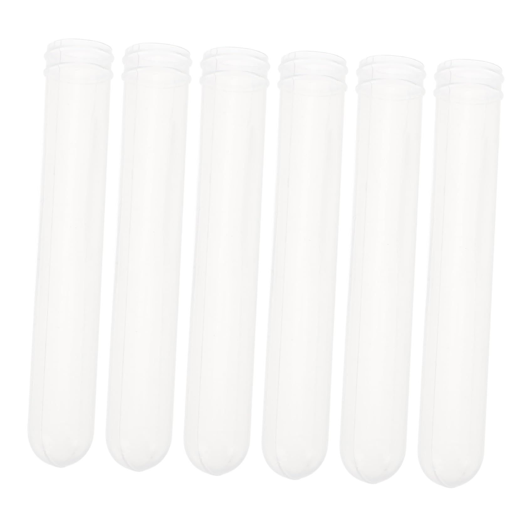 OUNONA 500pcs Plastic Test Tube Laboratory Test Tubes Test Tube Holder Chemistry Test Tubes Sample Tubes Container Chemical Experiment Test Tube Test Tube Stand Borosilicate Cylinders Kit