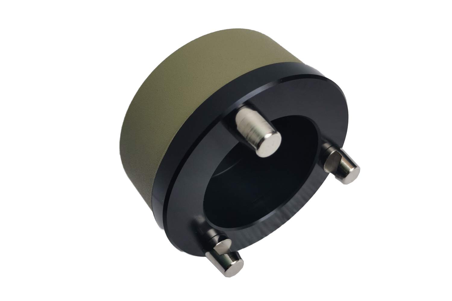 Adaptador fijo, base adaptador tribrach trípode para montaje GPS, prismas retro y sistemas de objetivo