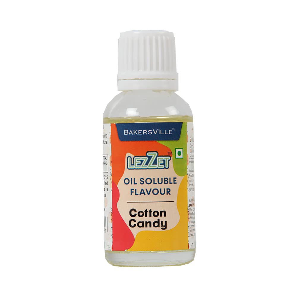 Lezzet Premium Concentrated Oil Soluble Flavour Essence ( Cotton Candy ) for Chocolate, Cake Making, Candy, Cookies, Ice Creams, Desserts | Water & Oil Soluble | Sugar-Free | 30ml (B09TPB24WC) Amazon Price History, Amazon Price Tracker