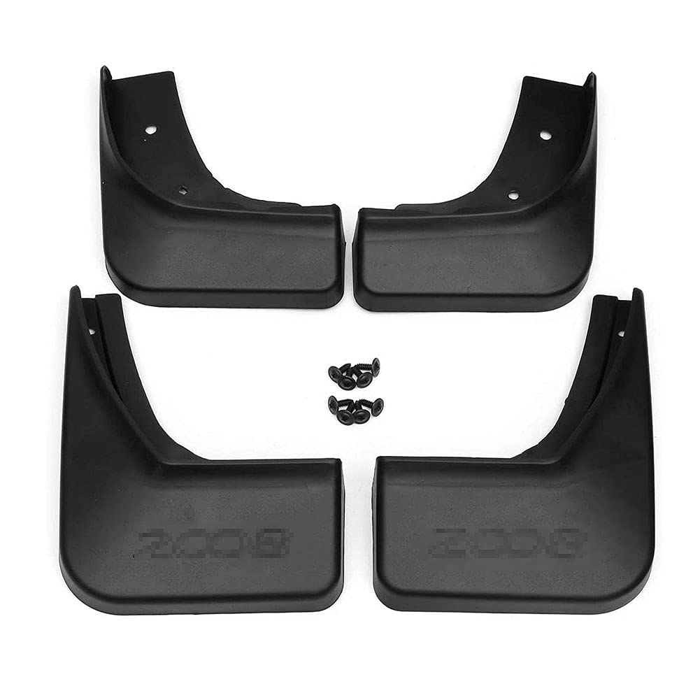 Car Mud Flaps Mudflaps for Peugeot 2008 2013-2019, Front Rear Mud Guands Car Mudguards 4pcs Splash Guards Mudflaps Protective Fender Dirt Proof Black Car Accessories