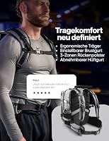 RUGSAK ALPHA | Taktischer Rucksack [20-45L] Wasserdicht & EXTREM Robust | Militär Survival Backpack | für Outdoor Arbeit Wandern Camping und Gym | Molle Reiserucksack Herren & Damen (Ash Gray) – Ansicht 4
