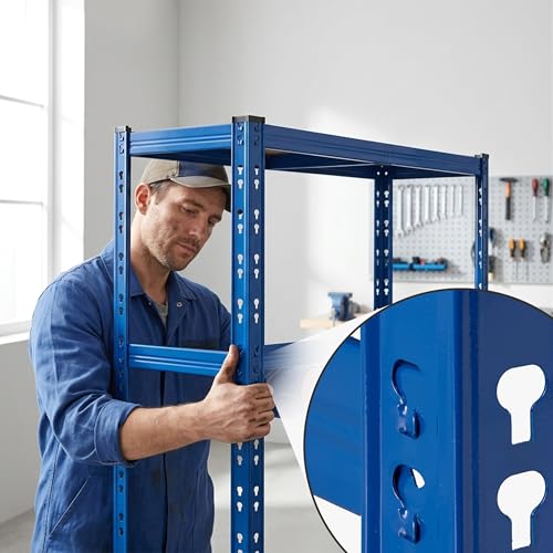 Étagère de 600 kg pour pneus avec structure emboîtable en acier