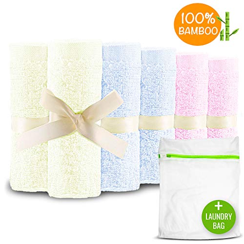 JM Asciugamani Bambu, Morbidi e Ipoallergenici