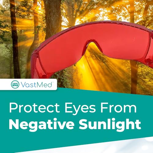 Vastmed 1Pc Dental Grade Red Protective Glasses Anti-Fog Safety Goggle Eye Protection Dental Eyewear For Teeth Whitening Light thumb #5