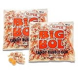ALBERT'S Candy Super Big BOL Candy Bubble Gum 48 ct. (2-Pack)