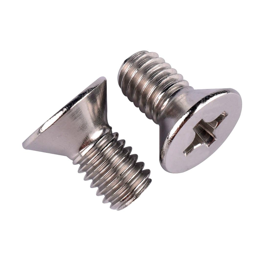Stainless Steel Machine Screws - 40 Pcs -14 Stainless Steel Machine Screws - 40 Pcs -14
