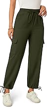 TAOHUADAO Women's Hiking Pants Lightweight Quick Dry Outdoor Athletic Casual Travel Cargo Pant with Four Pockets S-2XL