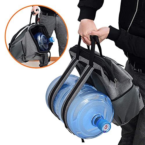 Justzon Backpack Tool Bag With Padded Back Support Heavy Duty Tool Kit Carrier Storage Bags For Electrician, Plumber, Hvac, Cable Repairman #TOP1