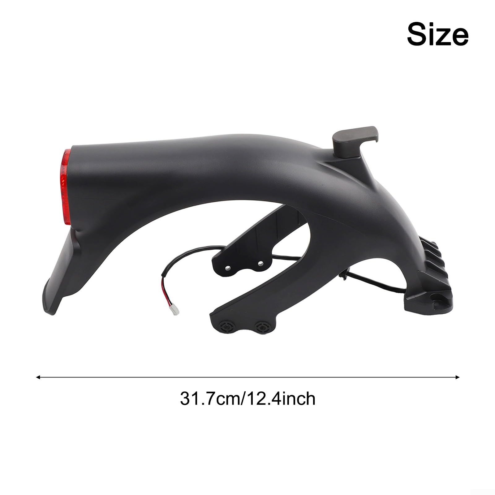 Garde-boue Arrière Pour Segway Ninebot Max G2 – Plastique Robuste, 315x154x110 Mm – Protection Boue Et Sable