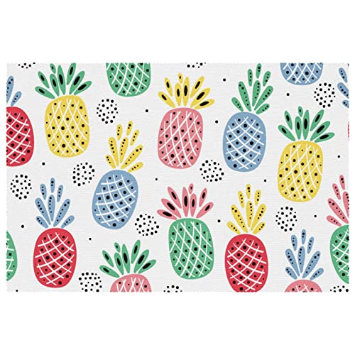 Ananas set de table pour préserver vos meubles des plats chauds sans compromis