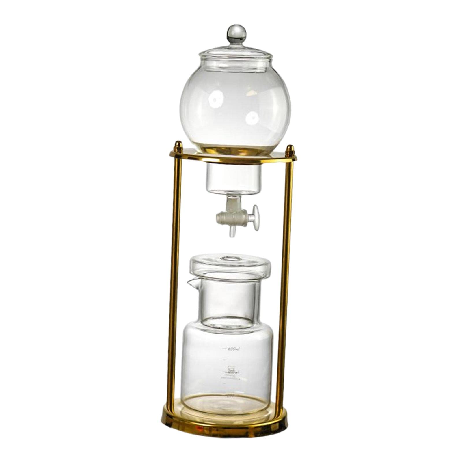 Glas Ice Drip Kaffeekanne Flaschen Tee Kaffeekessel Tropfkanne Kaffeemaschine Kaffeetasse Cold Brew Espresso N Kaffeemaschine für Das Büro zu Hause