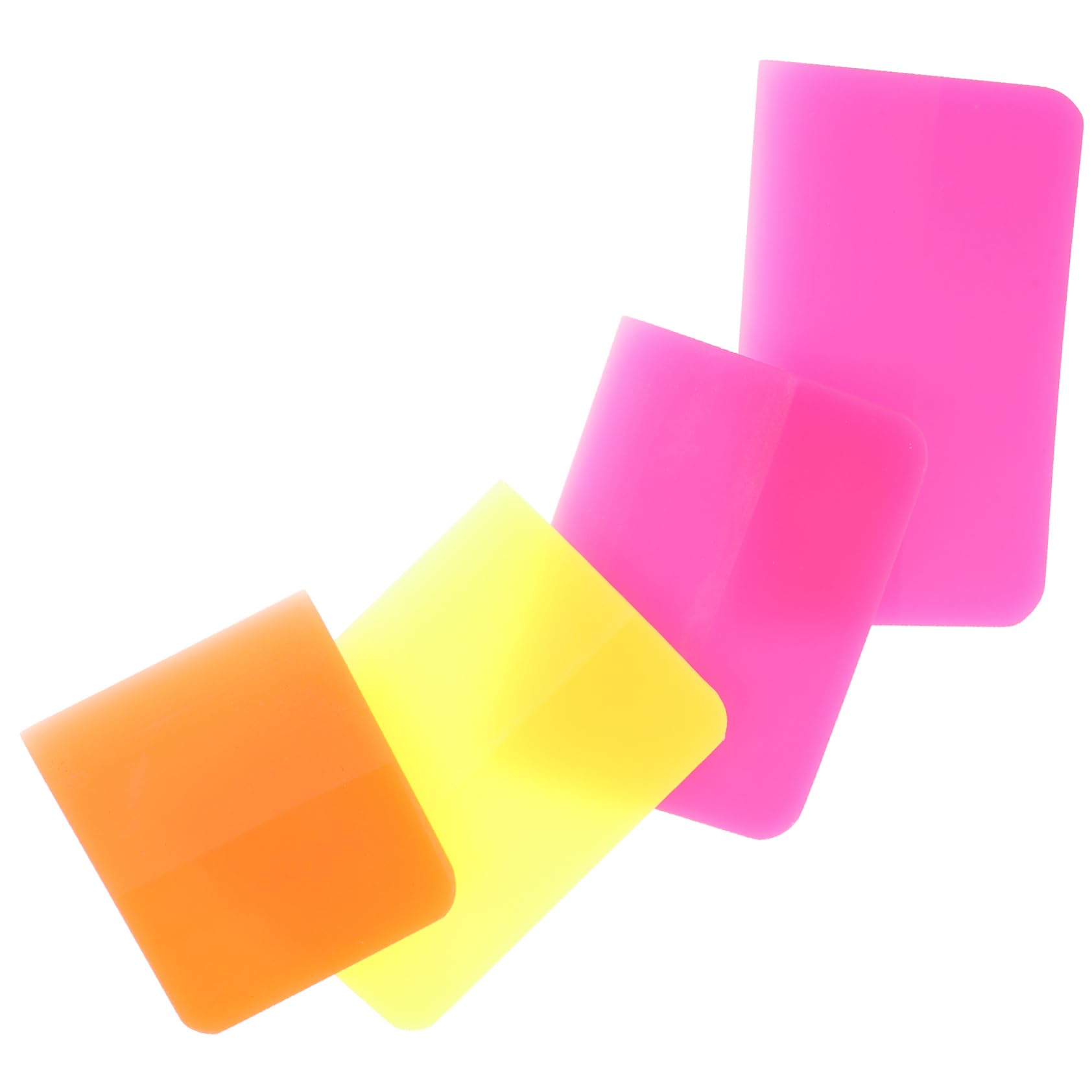TOPBATHY 5 set Kit Di Strumenti Per L'Applicazione Di Pellicole Parabrezza Interni Auto Installazione Di Pellicole Per Auto Parabrezza Piccolo Veicolo Tergivetro 4 pezzi*5
