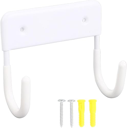 Miniatura 11 de Soporte de pared para tabla de planchar, soporte multifuncional para ahorrar espacio, para montar en la pared (negro mate) Mate negro,Blanco (Milky