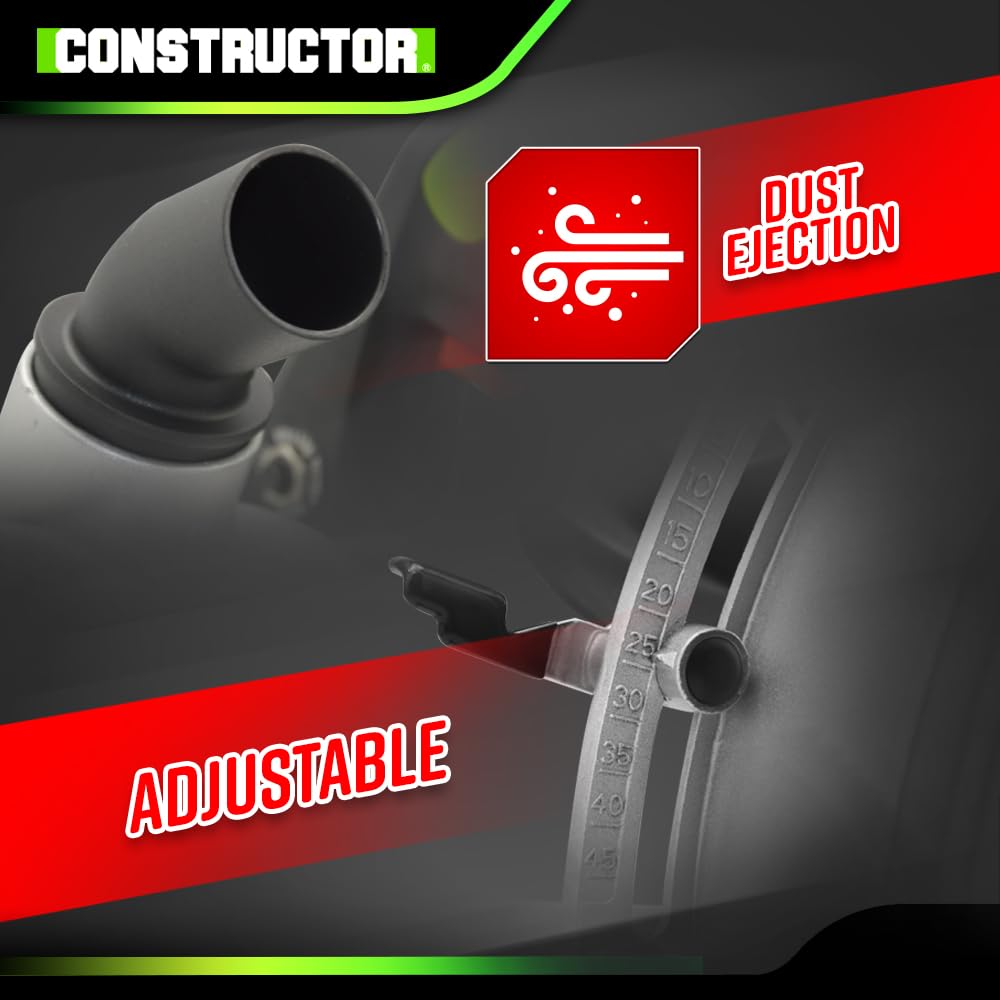 Rainureuse 1700W - 2 disques diamant de 150mm - Constructor