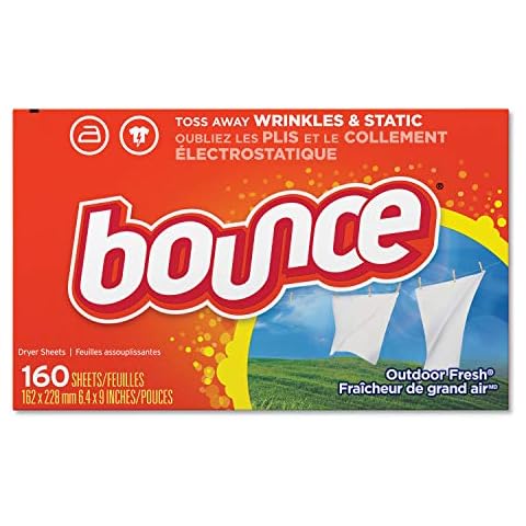 BOUNCE Box Outdoor Fresh Dryer Sheets 160 Pack Cover