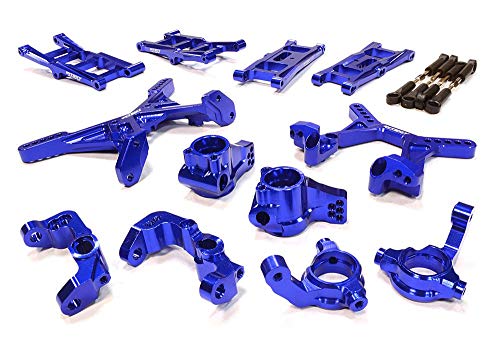 Integy RC Model C26071BLUE Billet Machined Suspension Conversion Kit for Associated RC10B5 Integy RC Model C26071BLUE Billet Machined Suspension Conversion Kit for Associated RC10B5