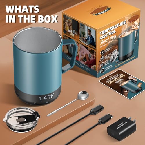 Magnetic Charging Self Heating Mug