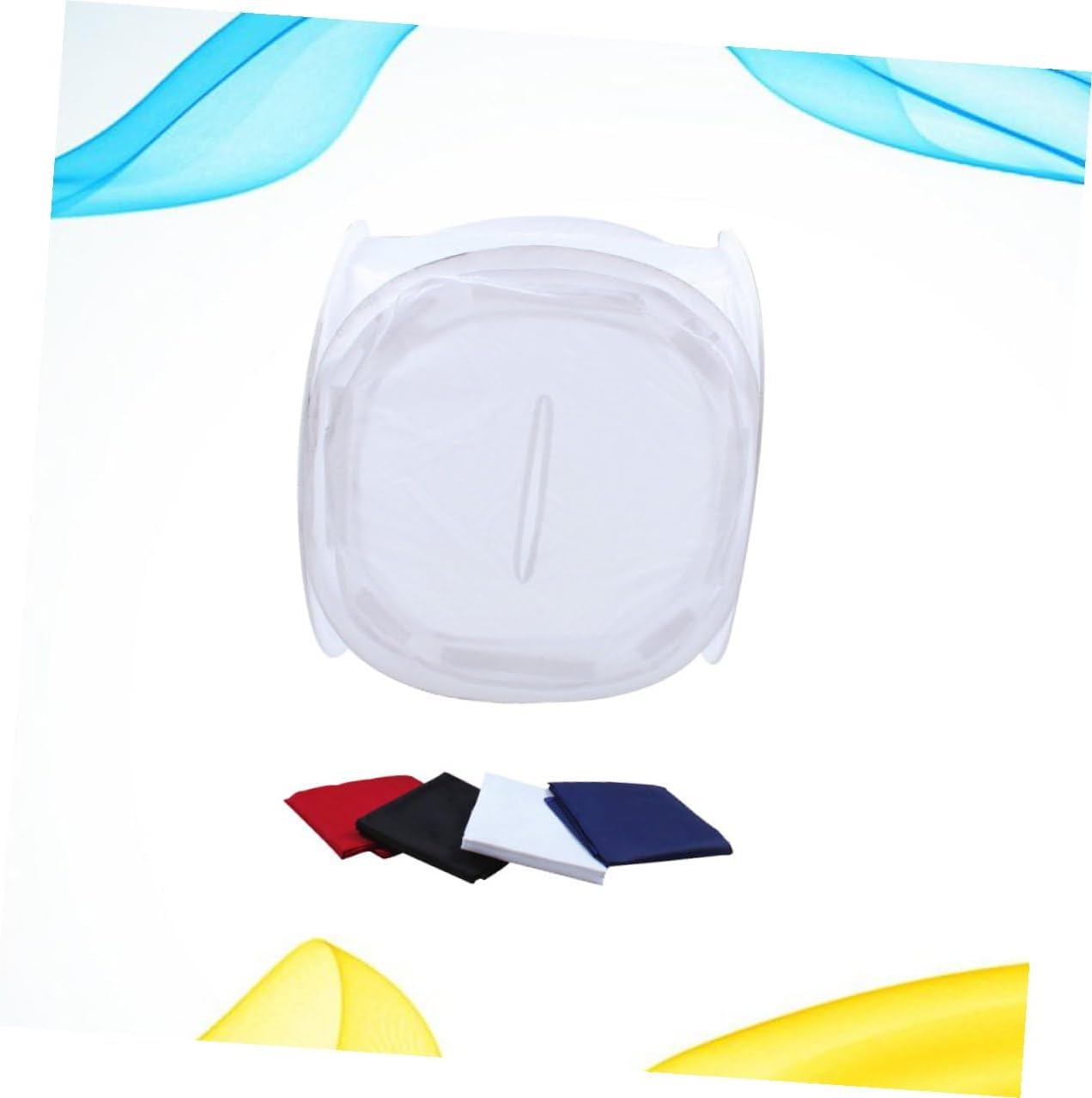 Portable Folding Photo Studio Tent with Color Backdrops Light Black Red Soft Reflective Photography Booth for Product Shooting